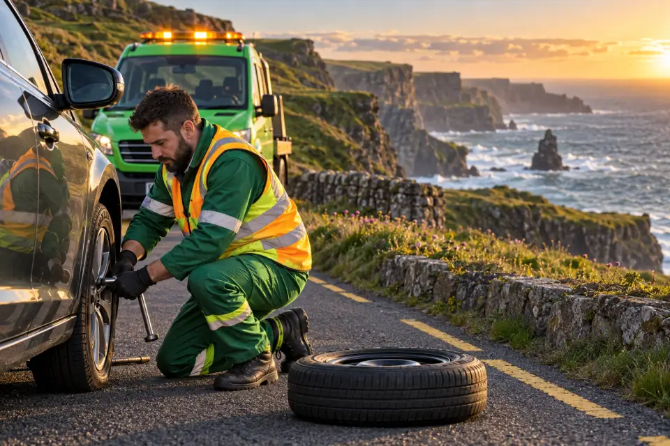 Flat Tyre Change